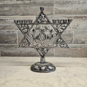 Star of David Menorah